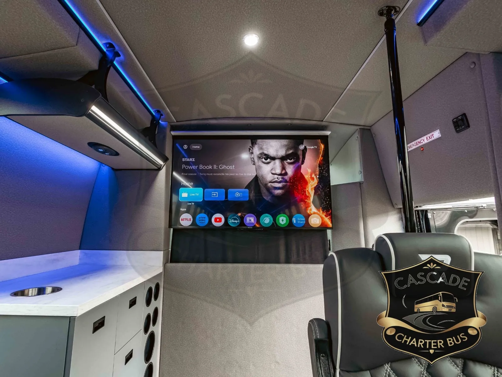 Executive Limo Bus